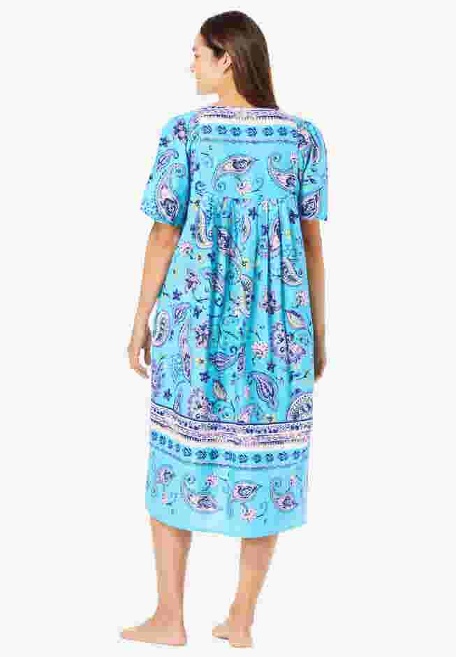 Mixed Print Short Lounger image number 1