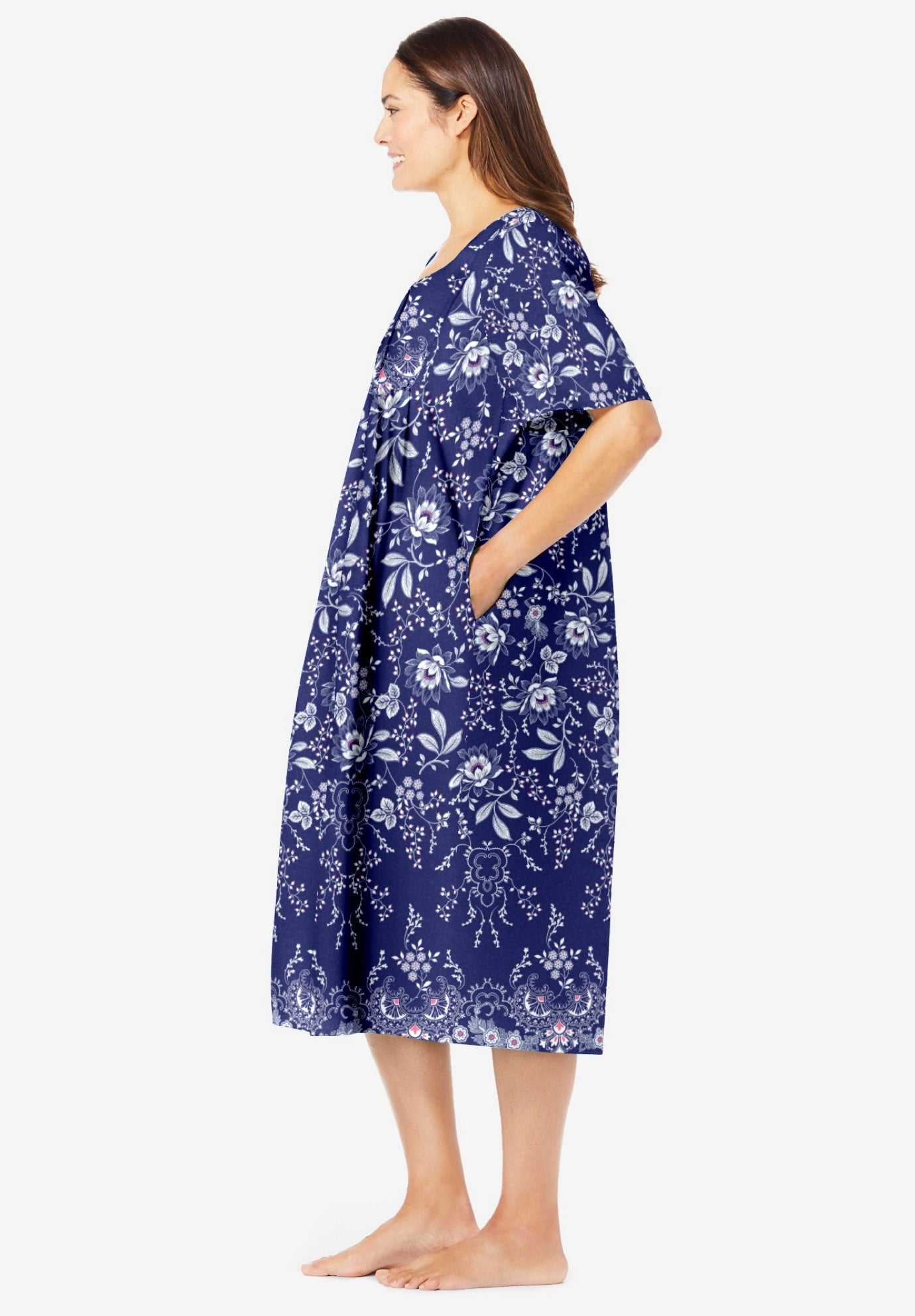 Mixed Print Short Lounger image number 2