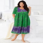 Mixed Print Short Lounger image number null