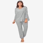 Marled Boxy Lounge Top image number null