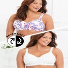 Comfort Choice® Reversible T-Shirt Bra image number null