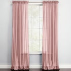 BH Studio Sheer Voile Rod-Pocket Panels -Set of 2 image number null