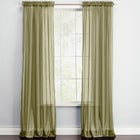 BH Studio Sheer Voile Rod-Pocket Panels -Set of 2 image number null