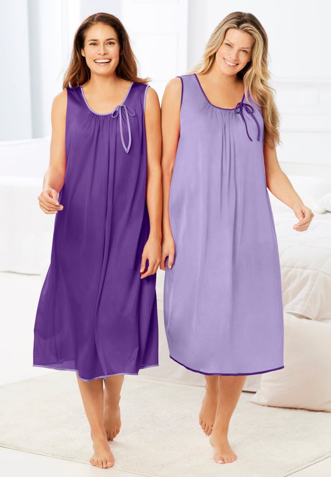 2-Pack Sleeveless Nightgown image number 4