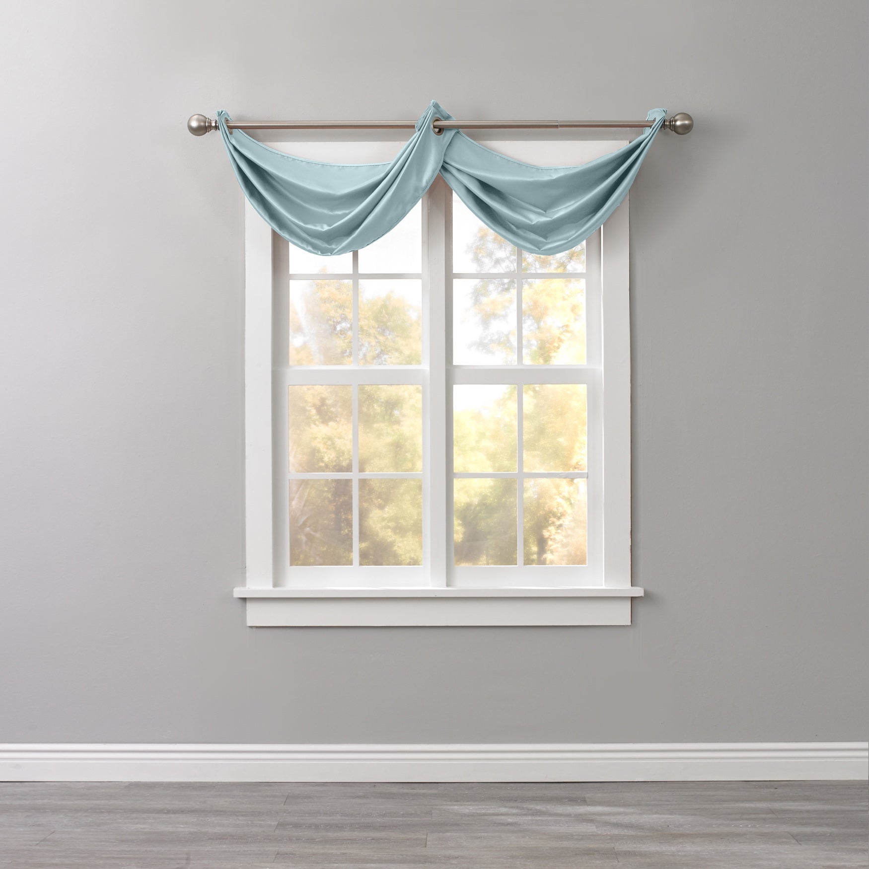 BH Studio Room-Darkening Waterfall Grommet Valance image number 0