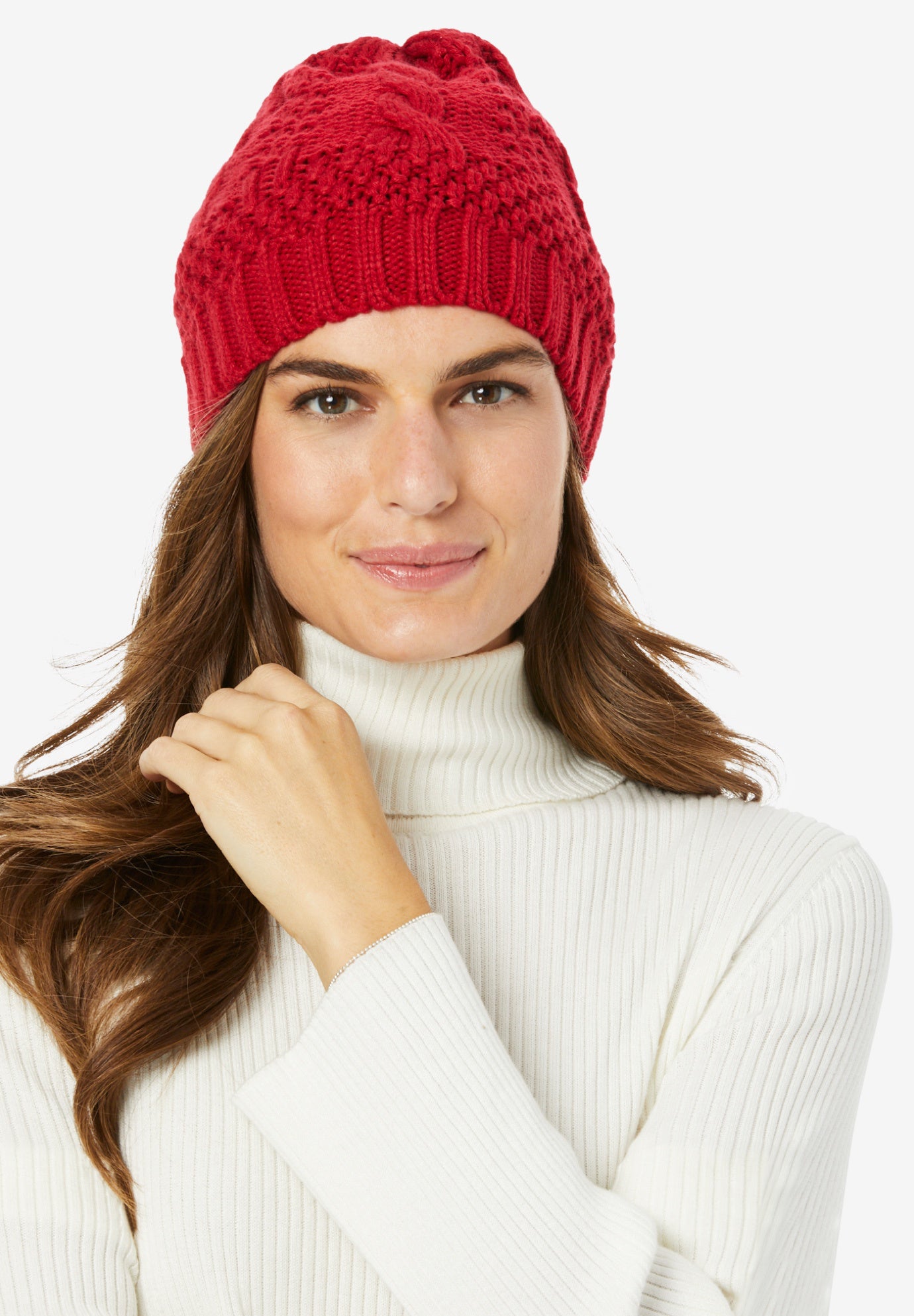 Cable Knit Hat image number 0