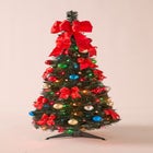 Fully Decorated Pre-Lit 4&frac12; Ft. Pop-Up Christmas Tree image number null