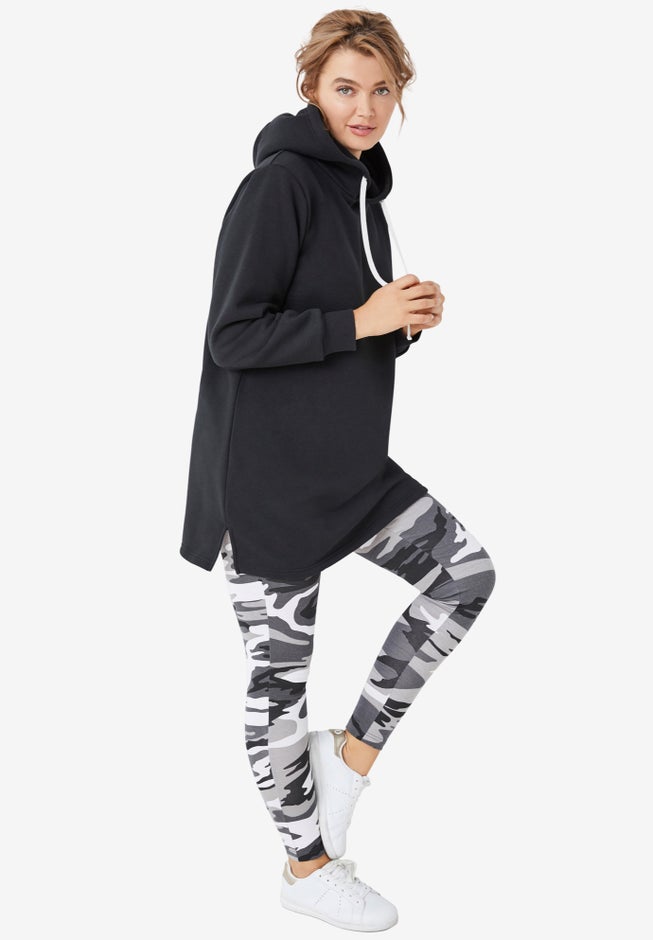 Hooded Sweatshirt Tunic image number 3
