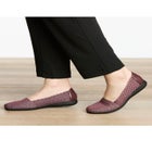 The Bethany Stretch Woven Slip On Flat image number null