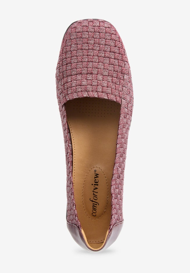 The Bethany Stretch Woven Slip On Flat image number 5