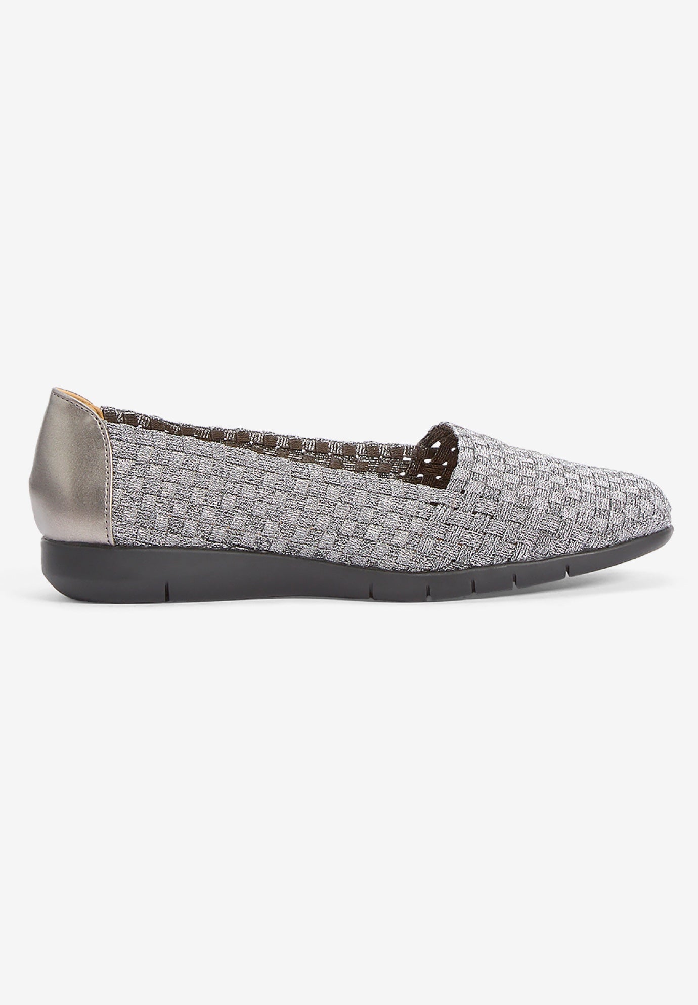 The Bethany Stretch Woven Slip On Flat image number 4