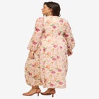 Surplice Georgette Maxi Dress image number null