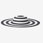 Striped Straw Hat image number null