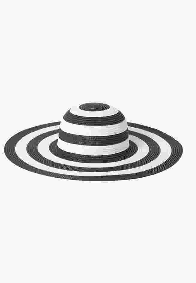 Striped Straw Hat image number 0
