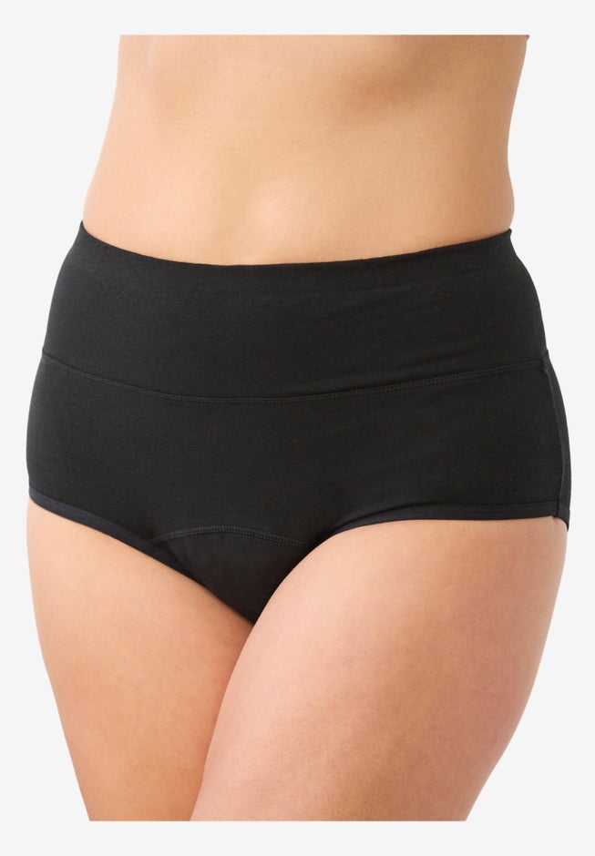 Cotton Spandex Incontinence Brief 2-Pack image number 2
