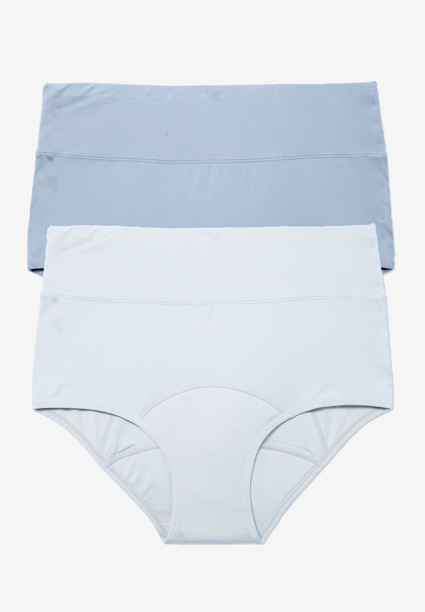 Cotton Spandex Leak-Proof Brief 2-Pack image number 0