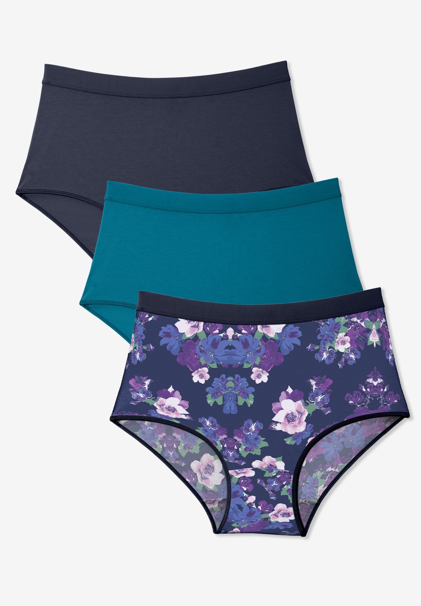Cotton/Spandex Panty 3-Pack image number 0