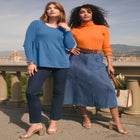 Stretch Denim Straight-Leg Jegging image number null