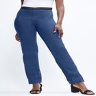 Stretch Denim Straight-Leg Jegging image number null