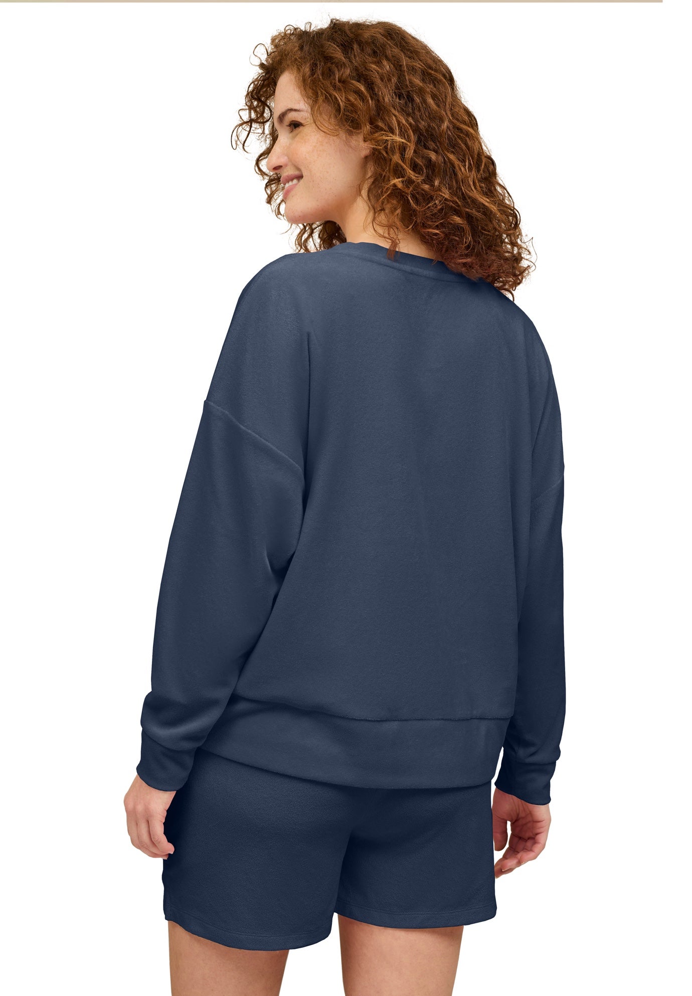 Terry Cloth Short with Drawstring Waist image number 1