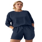 Terry Cloth Short with Drawstring Waist image number null