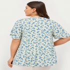 V-Neck Front Pleat Tunic image number null