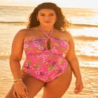 Braided Bandeau One Piece Swimsuit image number 9