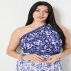 One-Shoulder Tiered Maxi Dress image number null