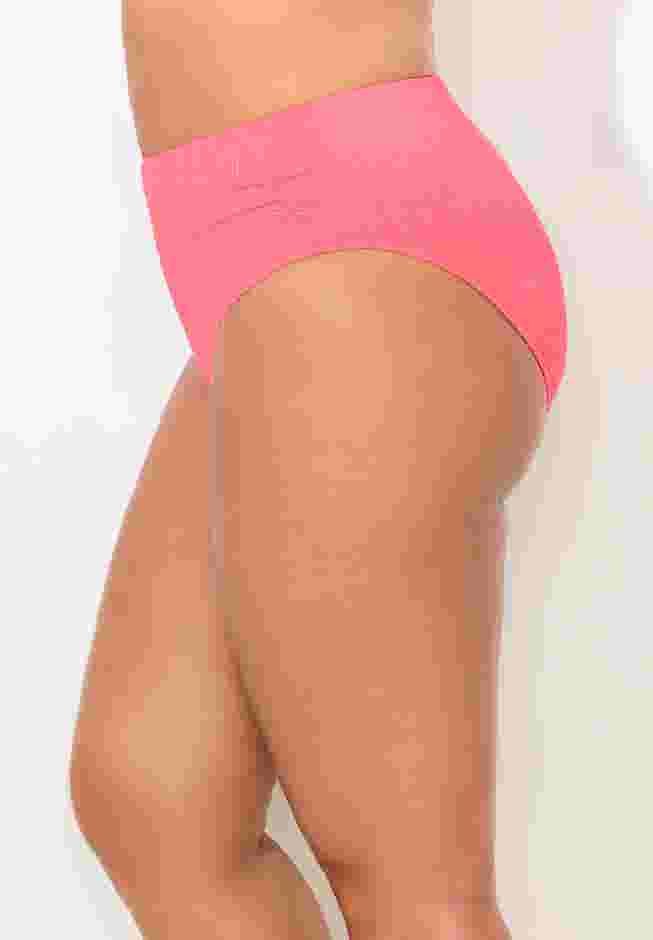 Sparkle Ribbed Shirred High Waist Swim Brief image number 2