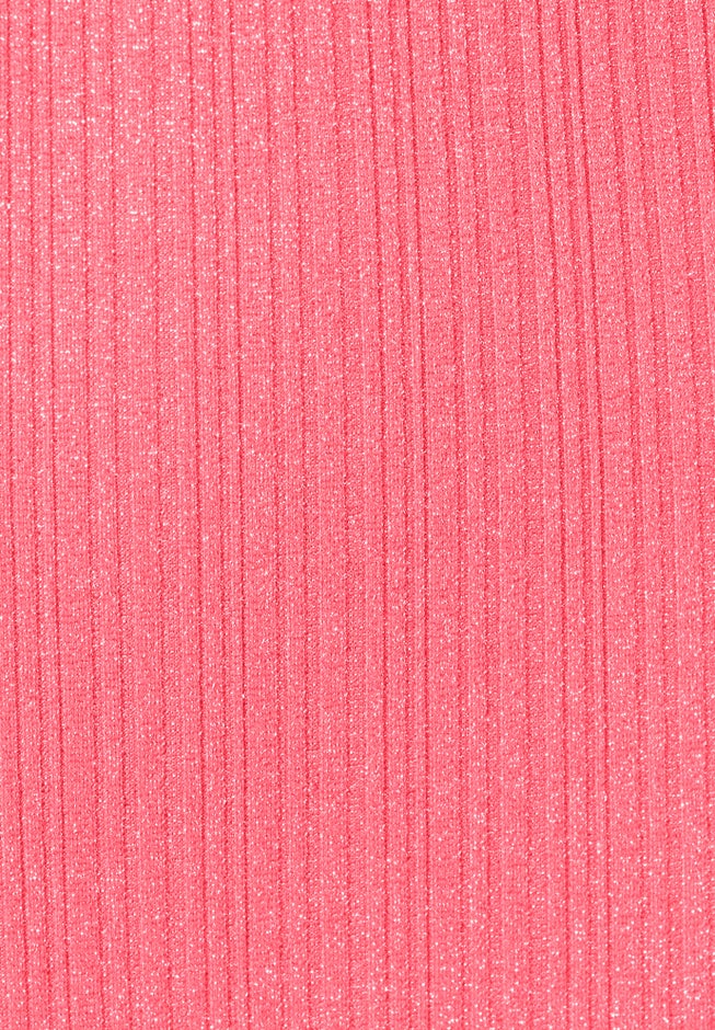 Sparkle Ribbed Shirred High Waist Swim Brief image number 4