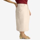Contrast Stitching Seamed Skirt image number null