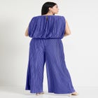 Plisse Dolman-Sleeve Cropped Top image number null