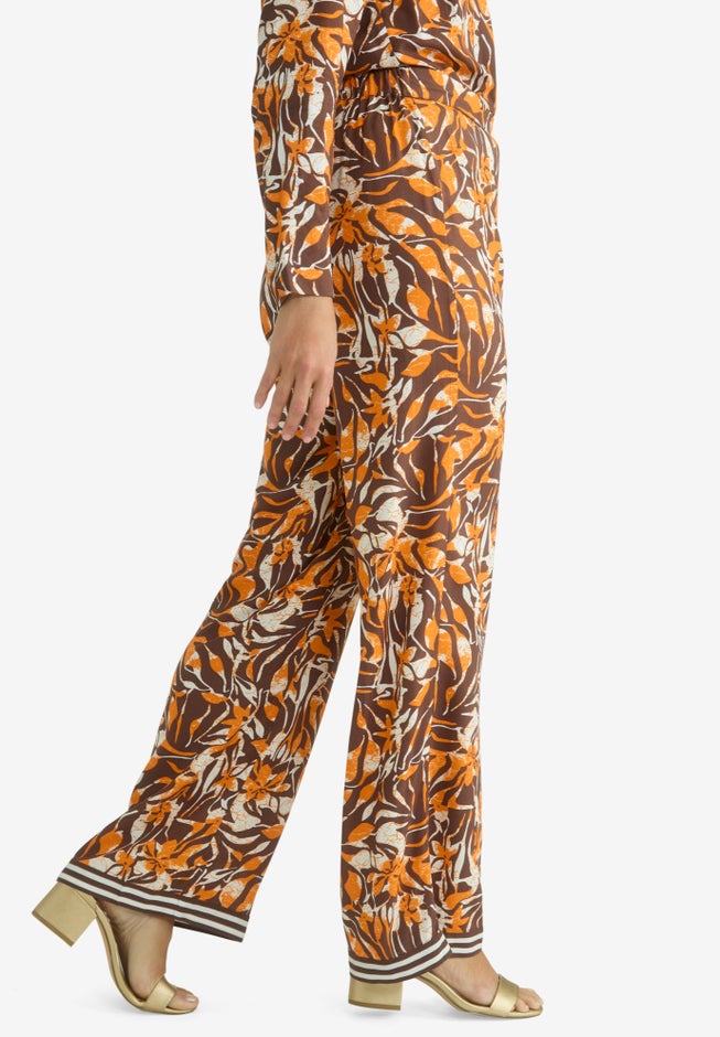 Flowy Wide Leg Pant image number null