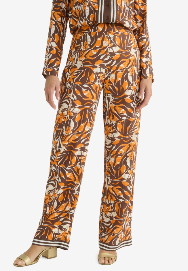 Flowy Wide Leg Pant image number null