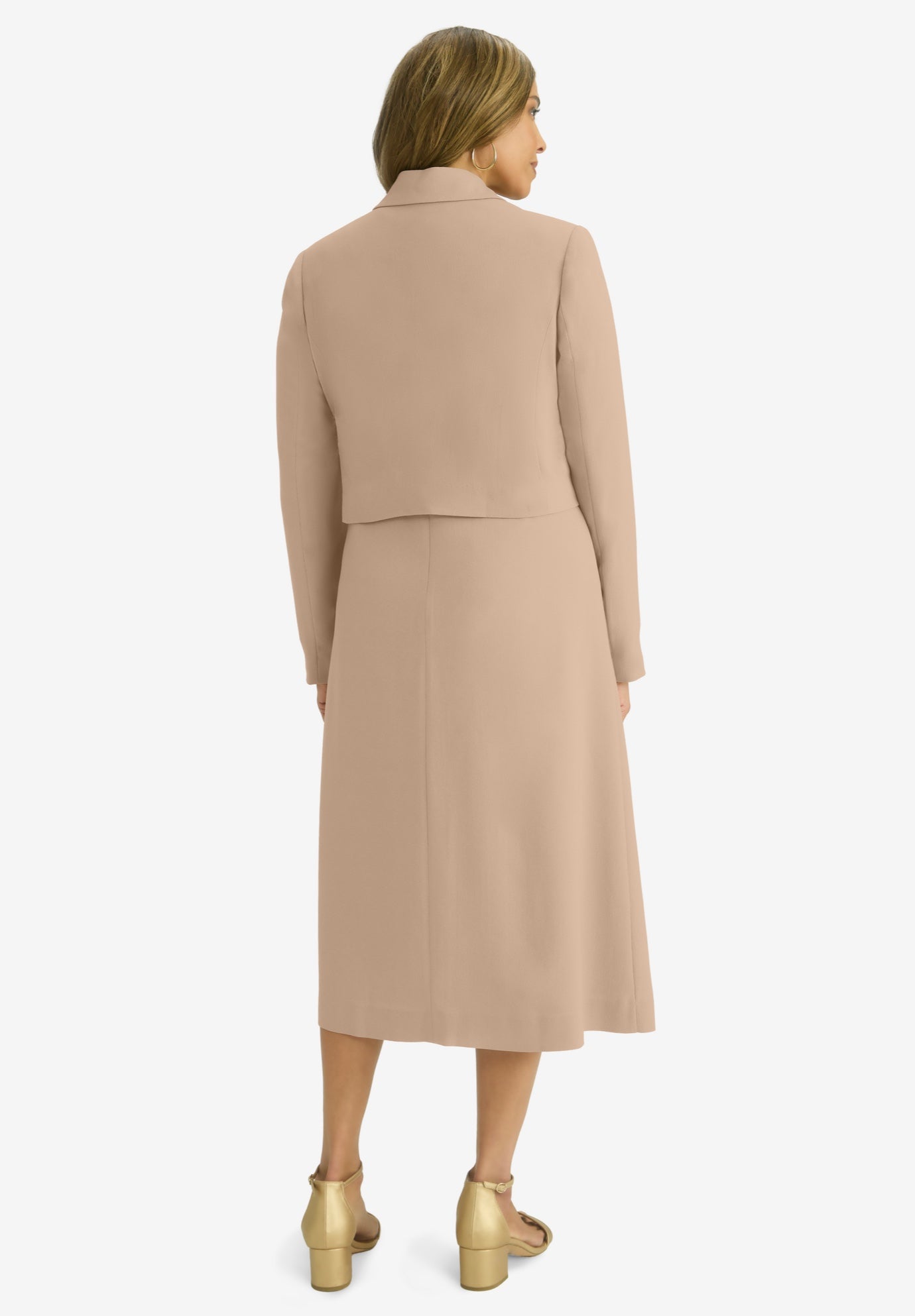 Cropped Jacket Dress image number 1