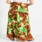 High-Slit Maxi Skirt image number null