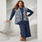 Mixed Media Cardigan image number null