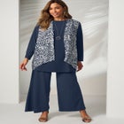 Mixed Media Cardigan image number null