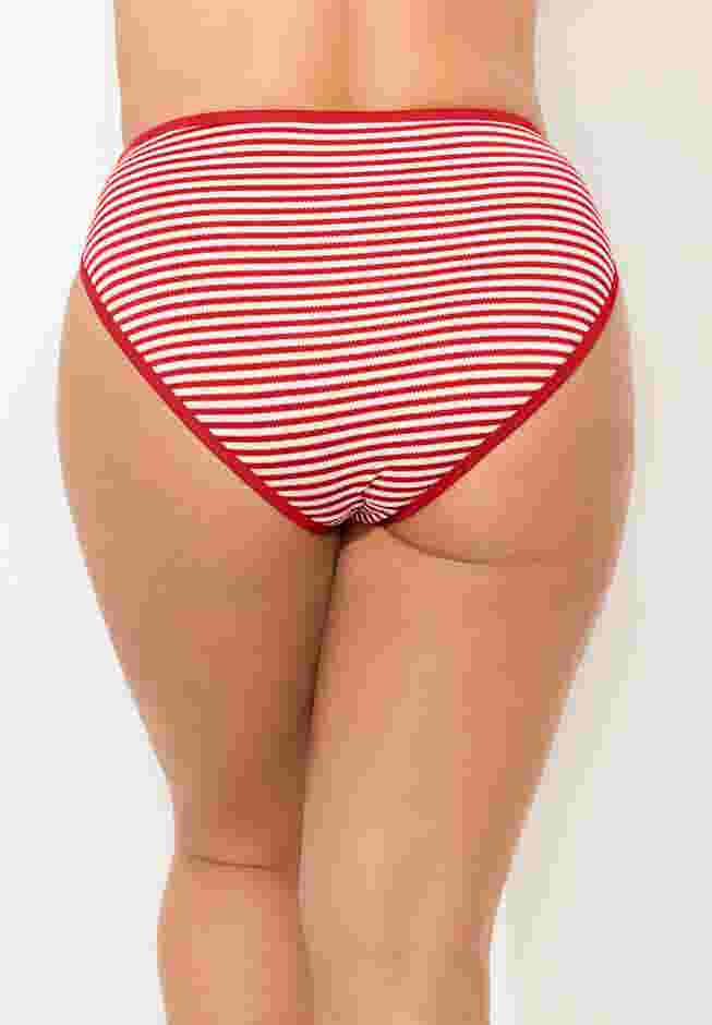 Metallic Lurex High Waist Bikini Bottom image number 1