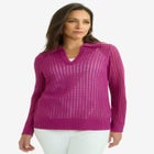 Pullover Crochet Polo image number null