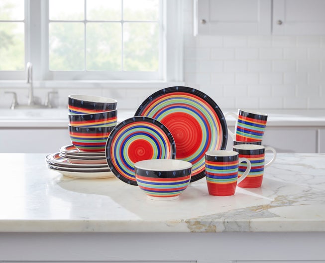 16-PC. Casa Stella Dinnerware Set image number 0