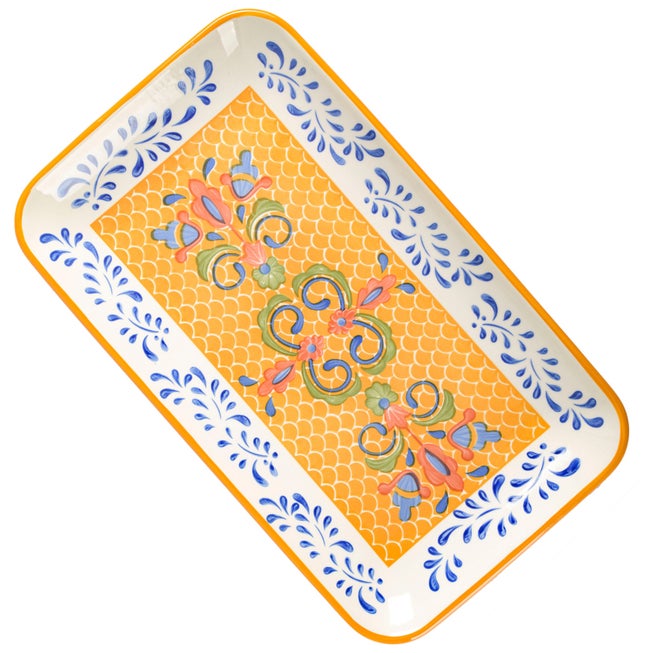 Hand Painted Tierra Platter image number null