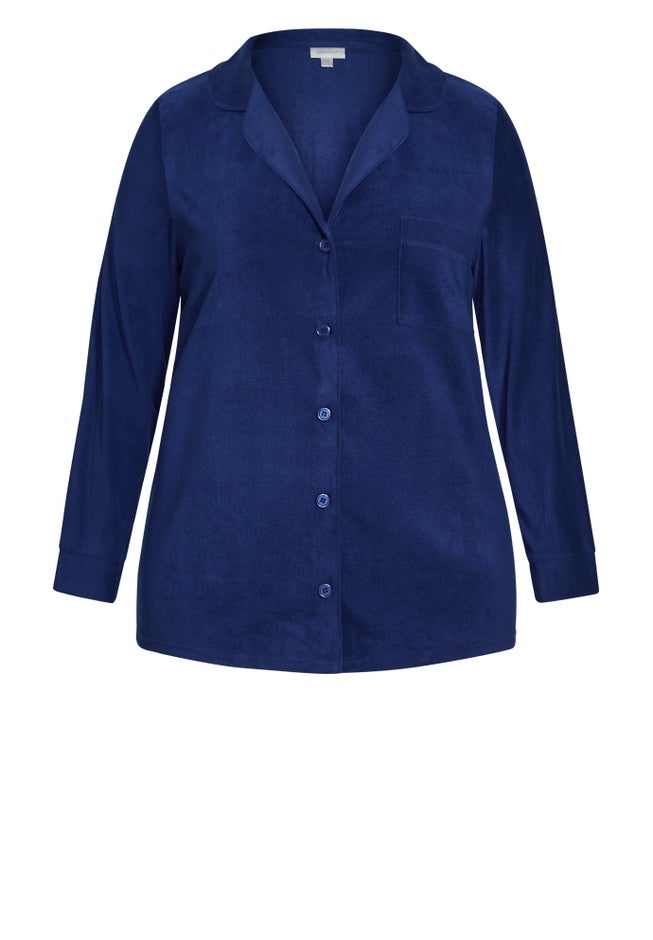 Button Fleece Top image number null