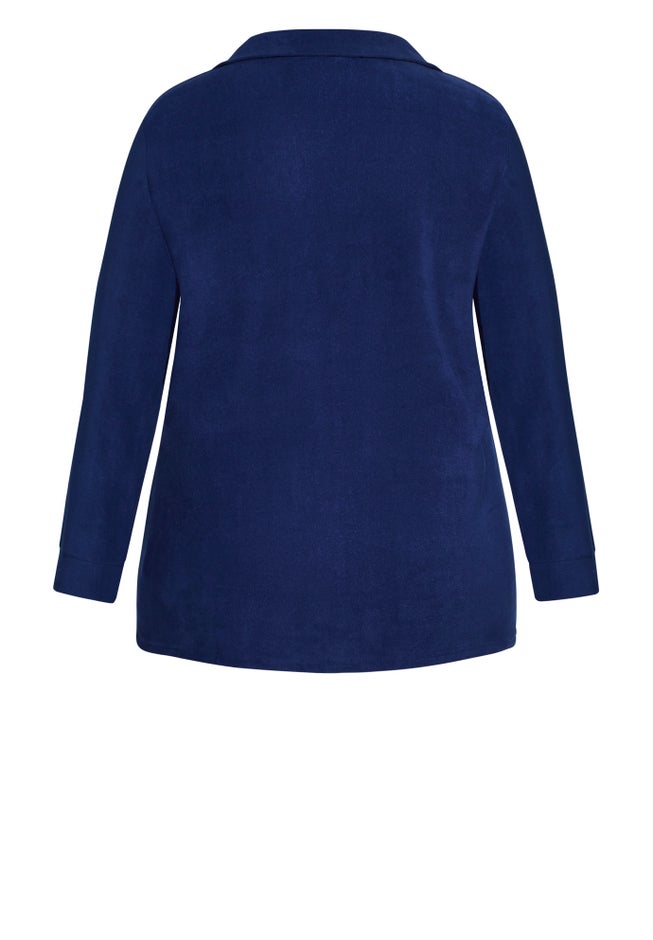 Button Fleece Top image number null