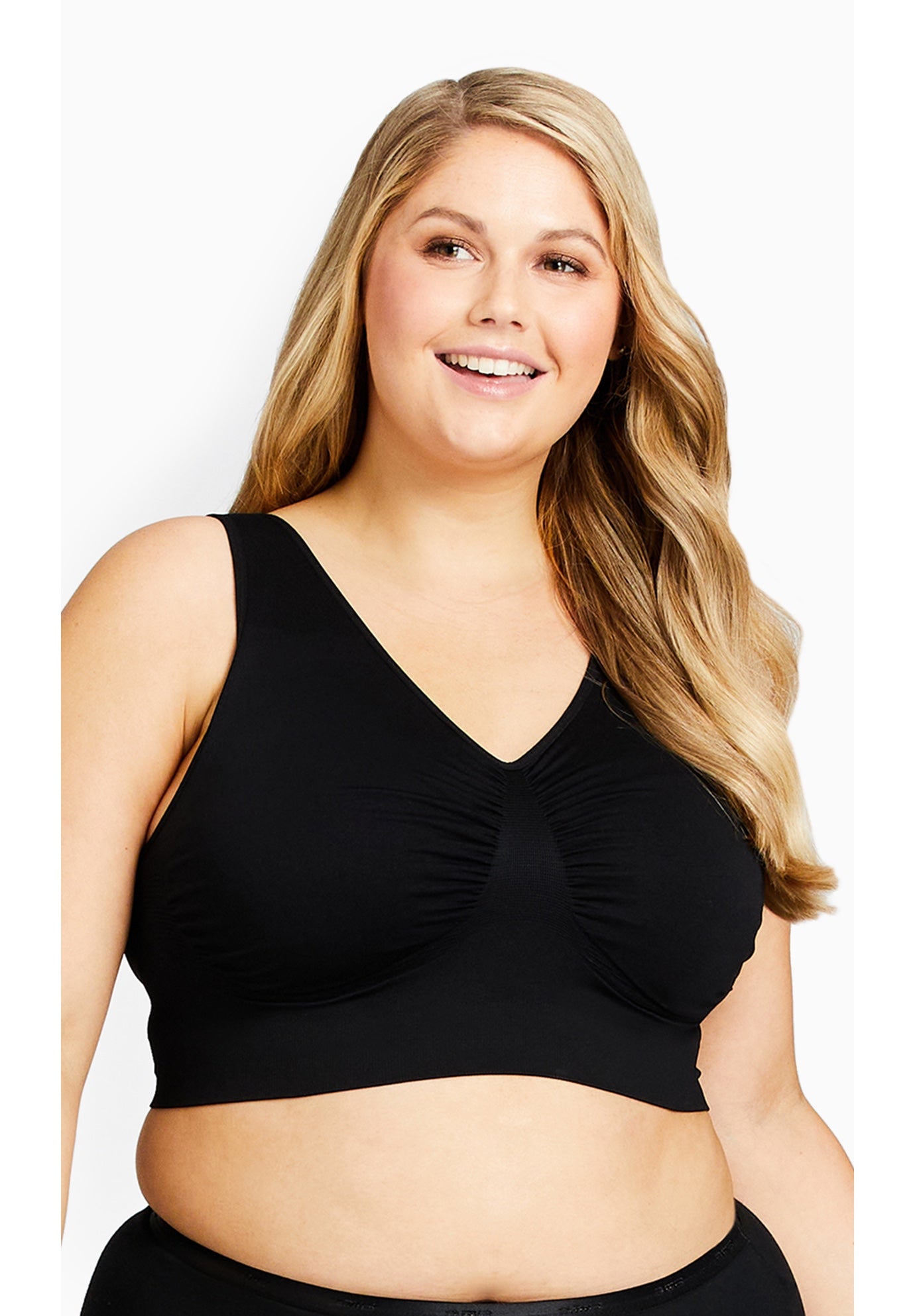 Seamless Wire Free Bra image number 0