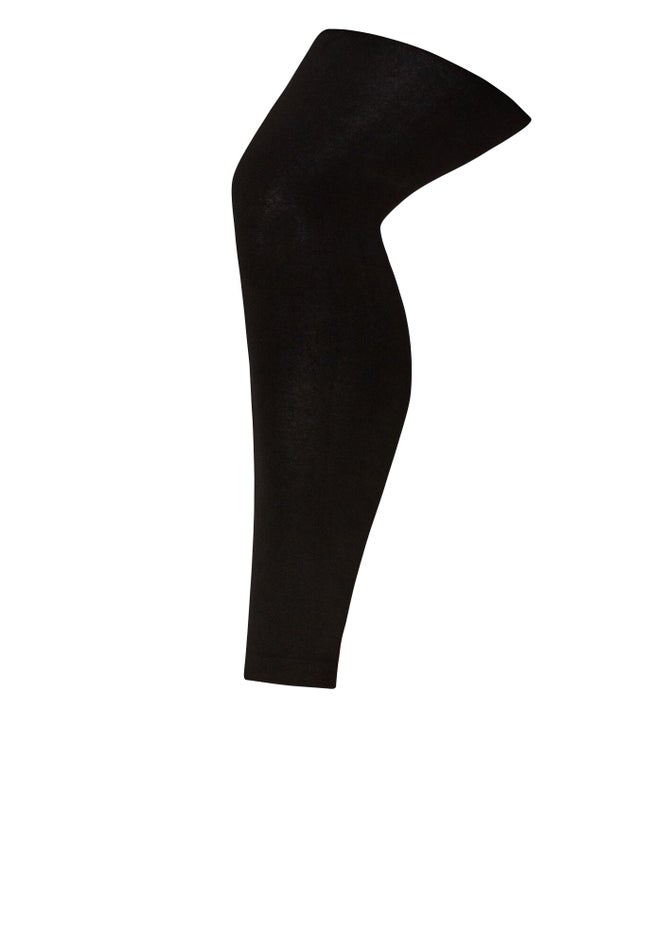 Plush Lined Footless Leggings image number 1