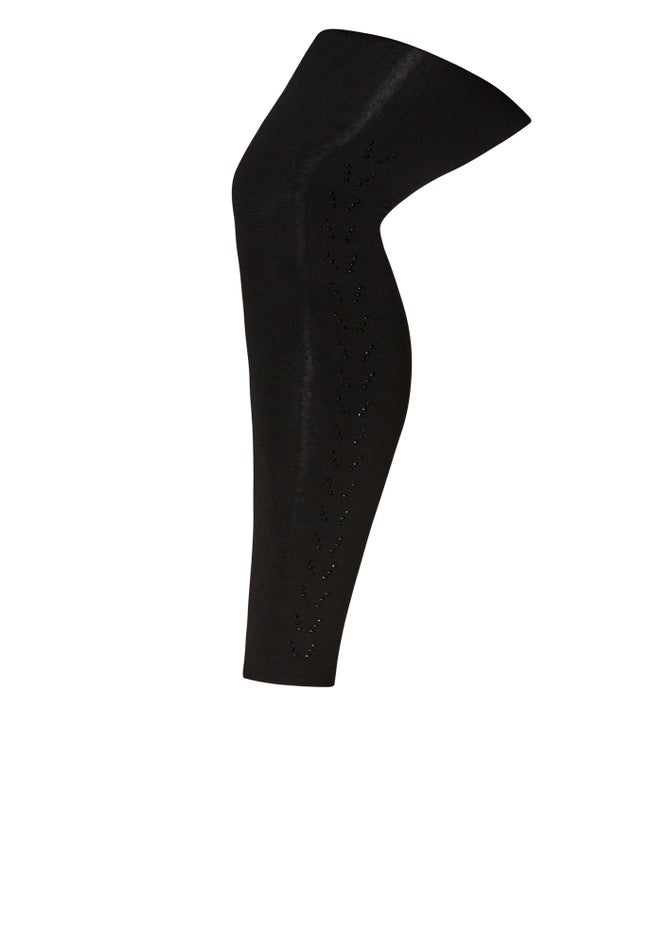 Rhinestone Leggings image number 1
