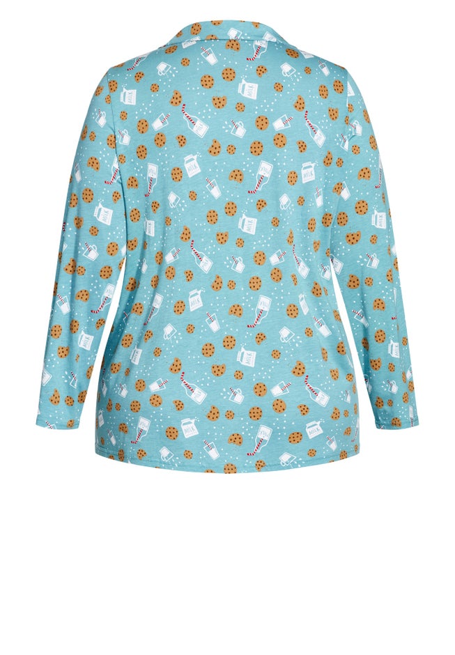 Button Through Sleep Top image number 5