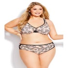 Fashion Microfiber Hi Cut Brief image number null