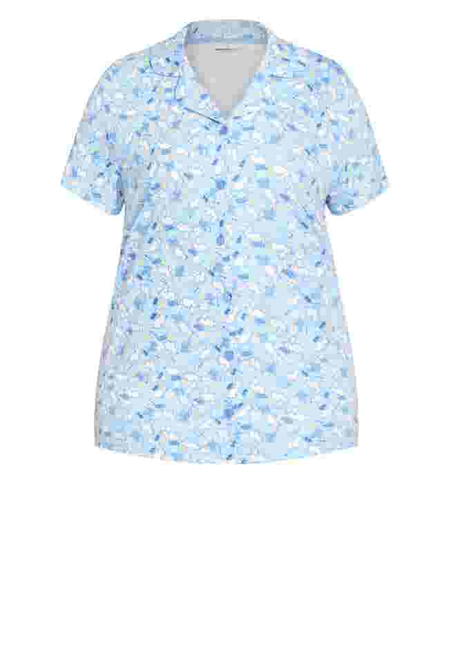 Bunny Button Up Sleep Top image number 2
